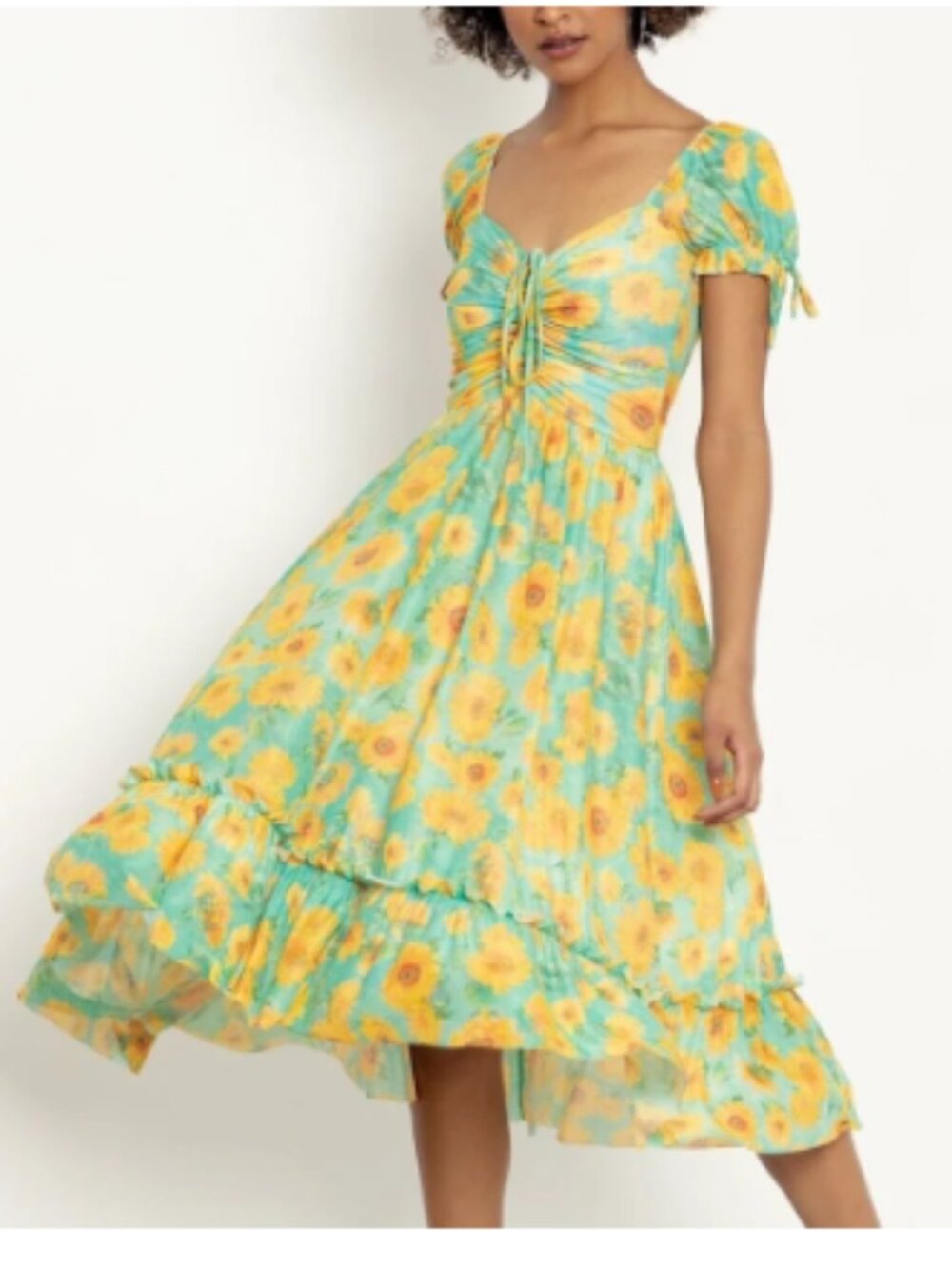 Blackmilk Monet Sunflowers Tea Party Dress ~ LIMITED Size XXL